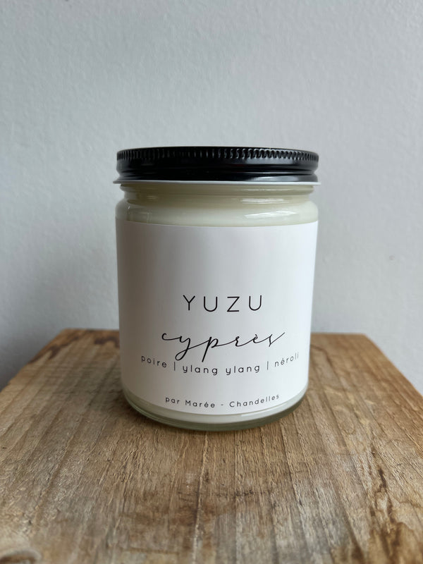 Chandelle de soya - Yuzu cypres