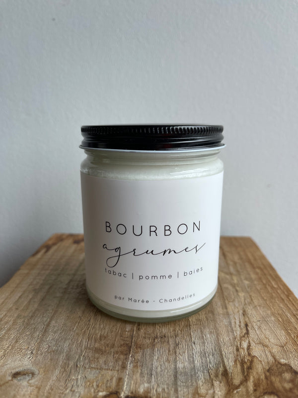 Chandelle de soya - Bourbon agrumes