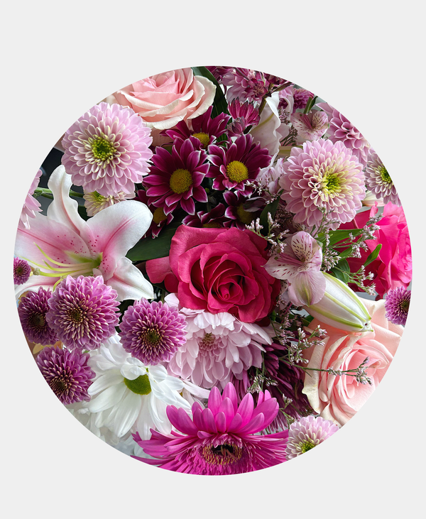 Bouquet de fleurs au choix du fleuriste - Couleurs pastel