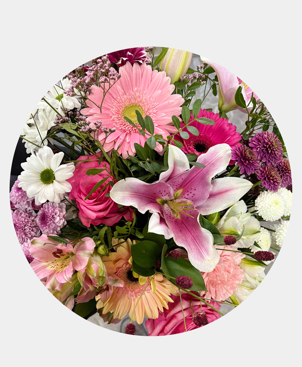 Bouquet de fleurs au choix du fleuriste - Couleurs pastel